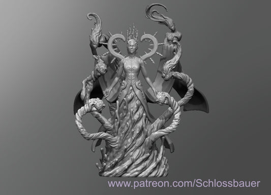 Dungeons & Dragons Blood Goddess Miniature