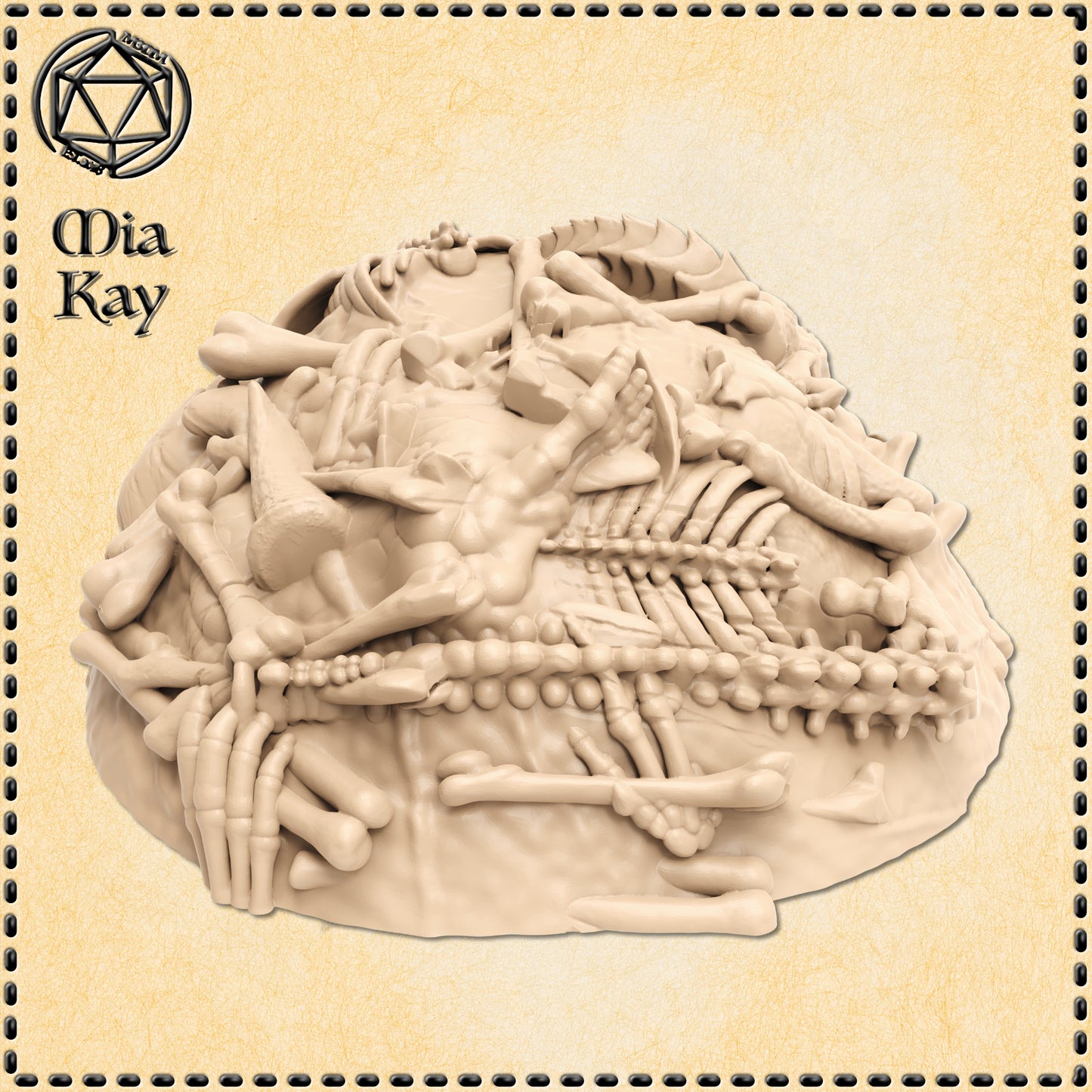 Dungeons & Dragons Bone Pile Miniature