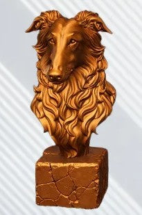 Borzoi Bust