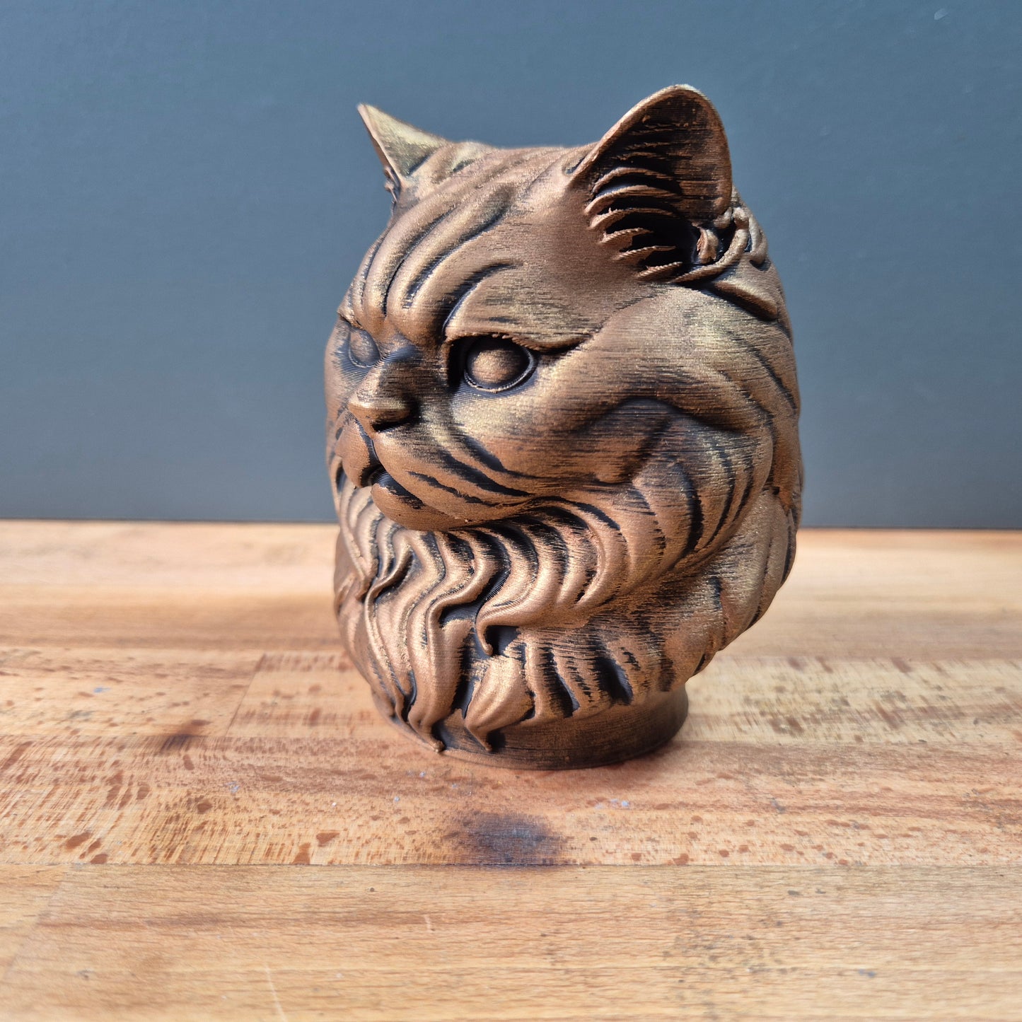 British Longhair Cat Bust