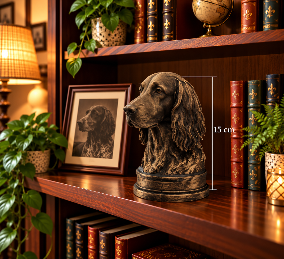 Large Munsterlander Bust