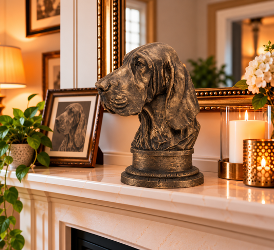 Bracco Italiano Bust