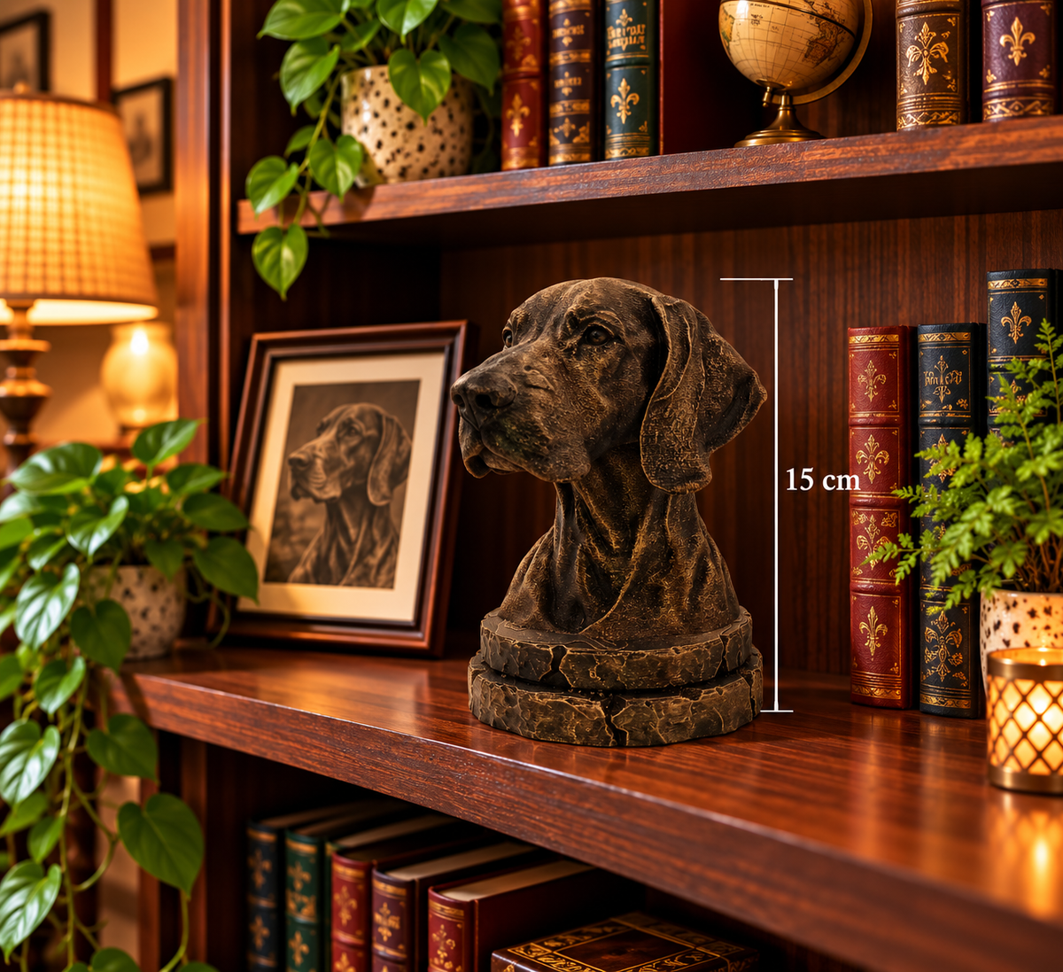 German Shorthaired Pointer Bust