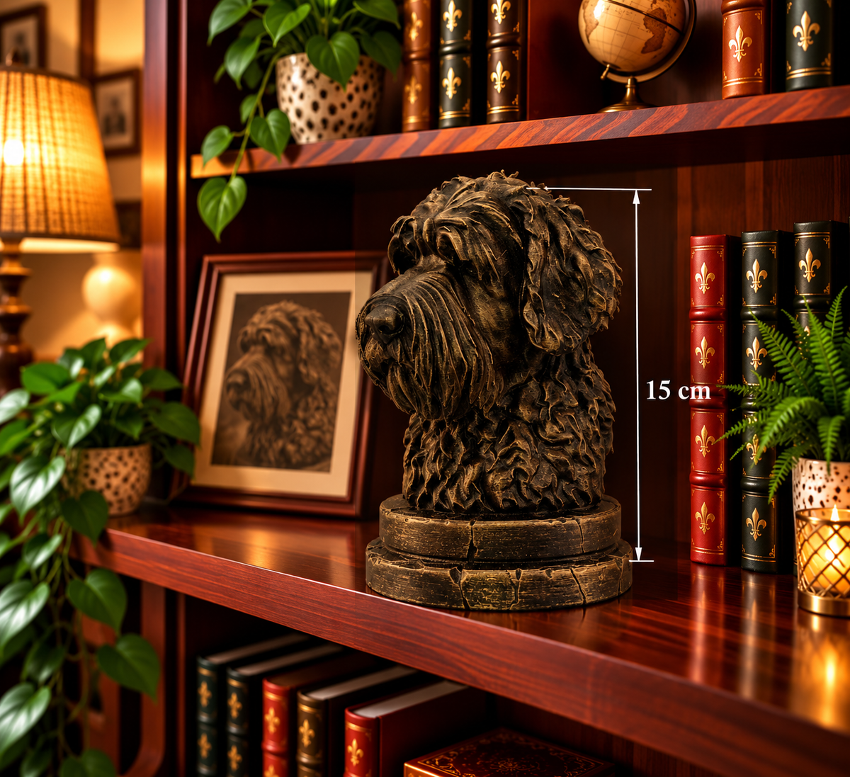 Russian Black Terrier Bust