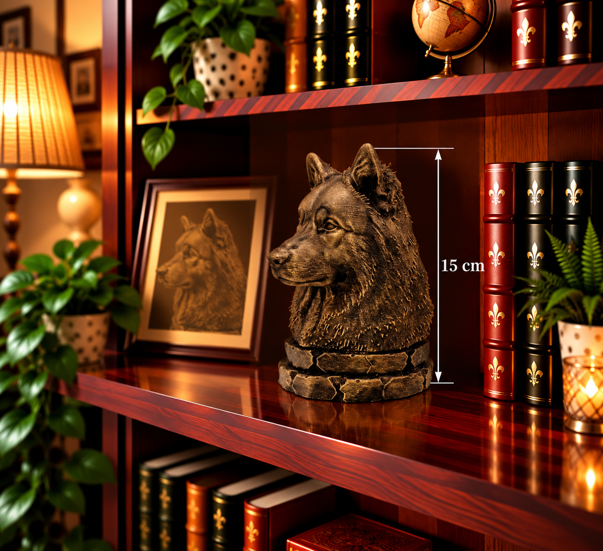 Finnish Lapphund Bust