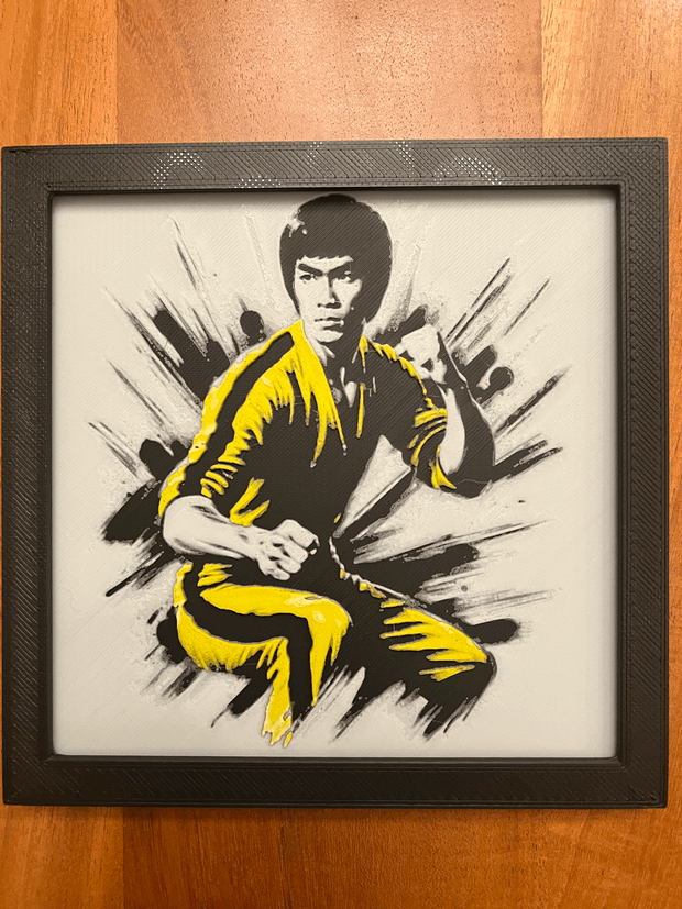 Bruce Lee in Yellow Jumpsuit