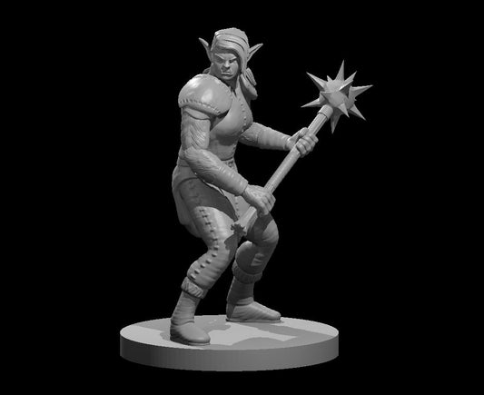 Dungeons & Dragons Bugbear Female Barbarian Miniature