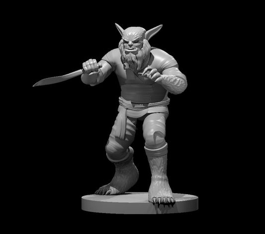 Dungeons & Dragons Bugbear Male Monk Miniature