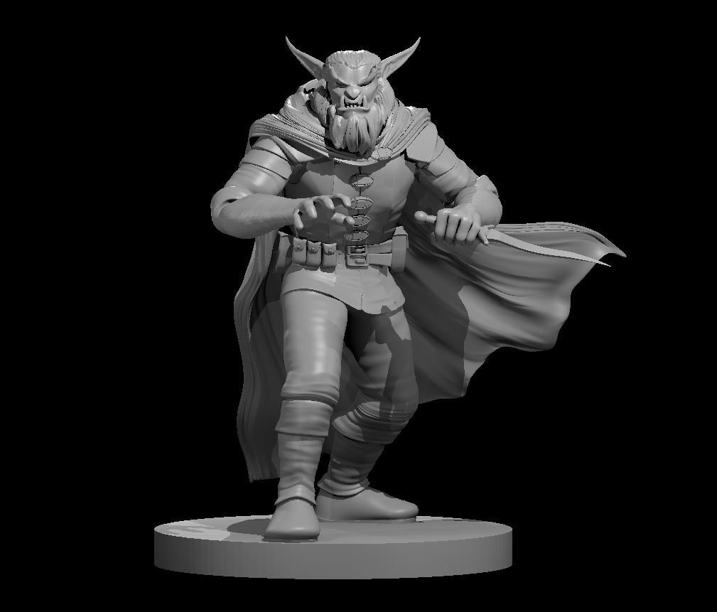 Dungeons & Dragons Bugbear Rogue Miniature – Borishotch Industries