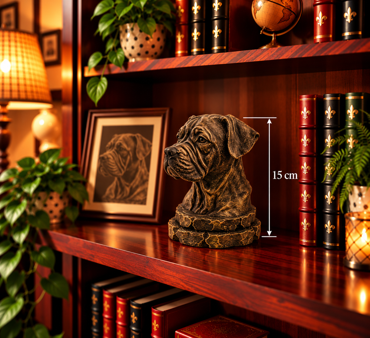 Alapaha Blue Blood Bulldog Bust