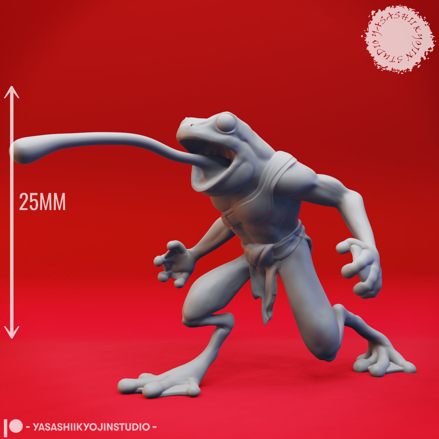 Dungeons & Dragons Bullywug Miniature