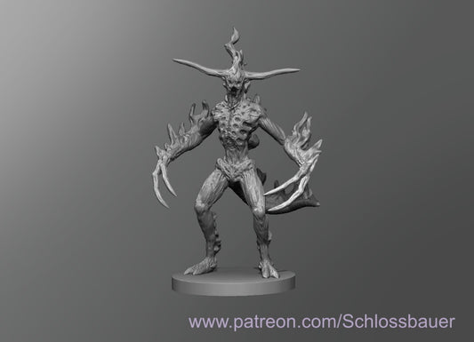 Dungeons & Dragons Burning Devil Miniature