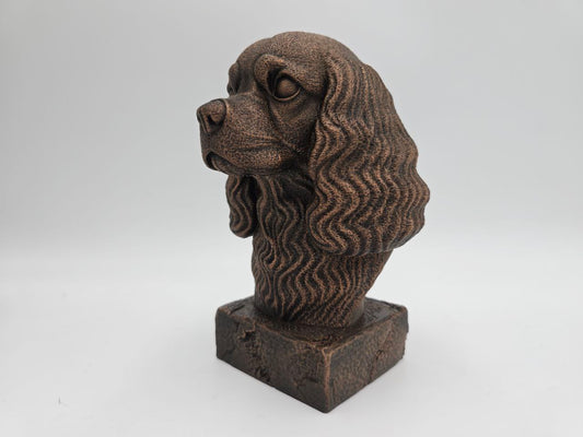 Cavalier King Charles Spaniel Bust