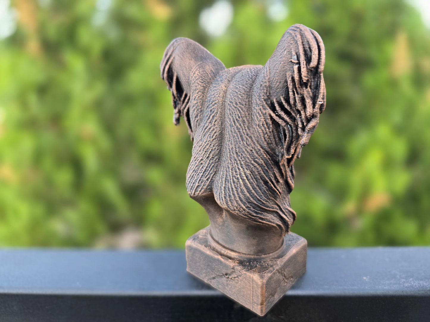 Chinese Crested Bust