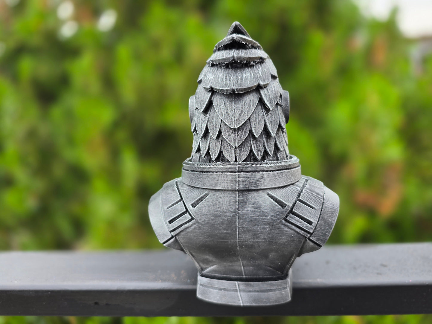 Cyberpunk Macaw Bust