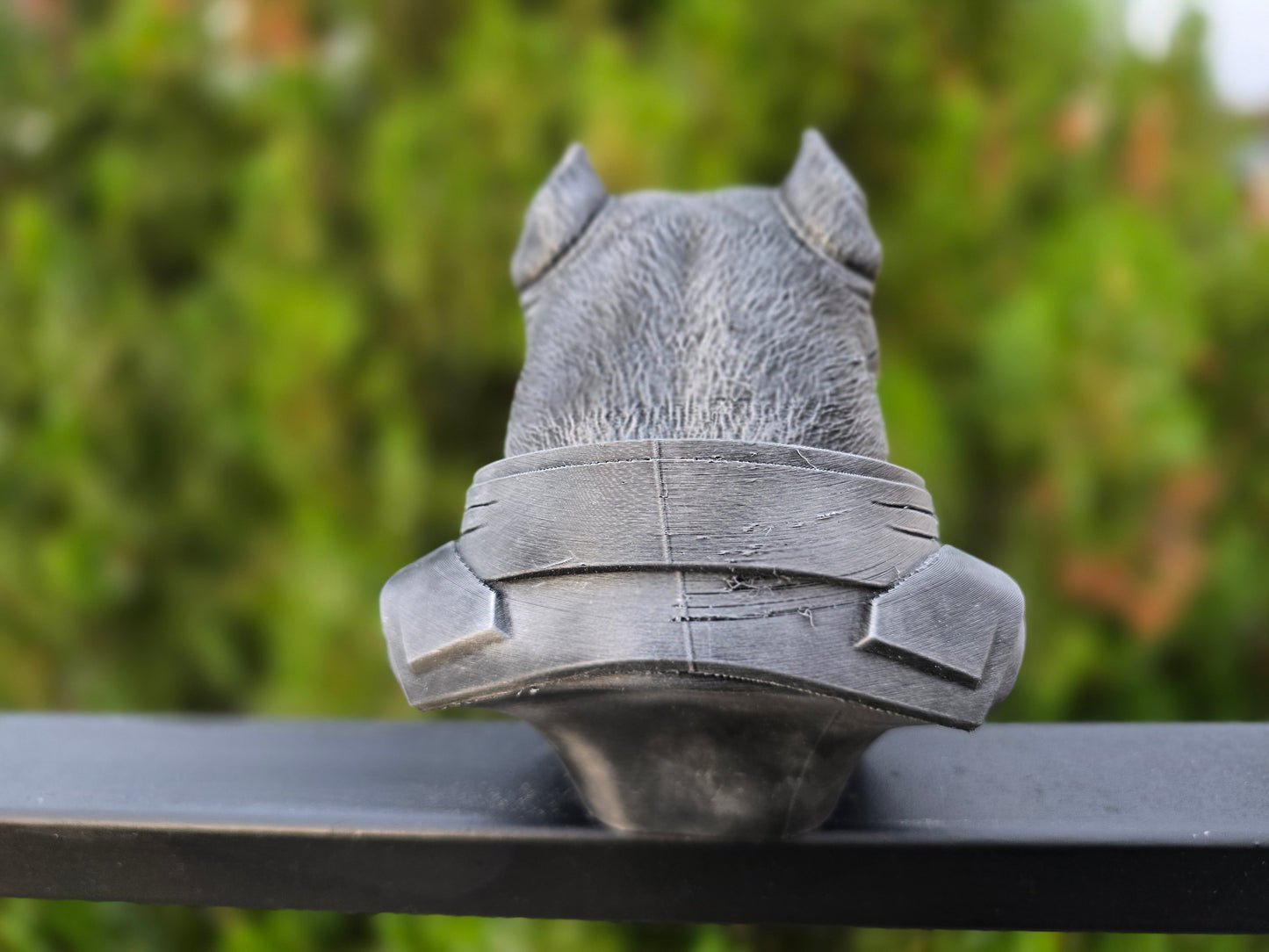 Cyberpunk American Bully Bust