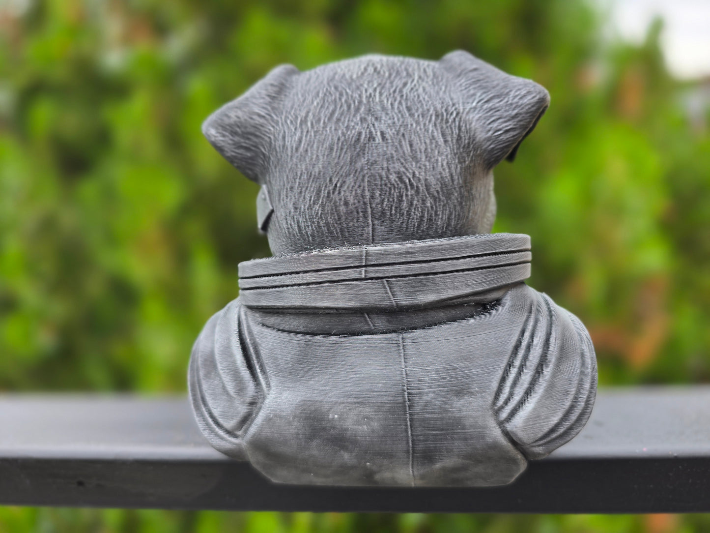 Cyberpunk Pug Bust