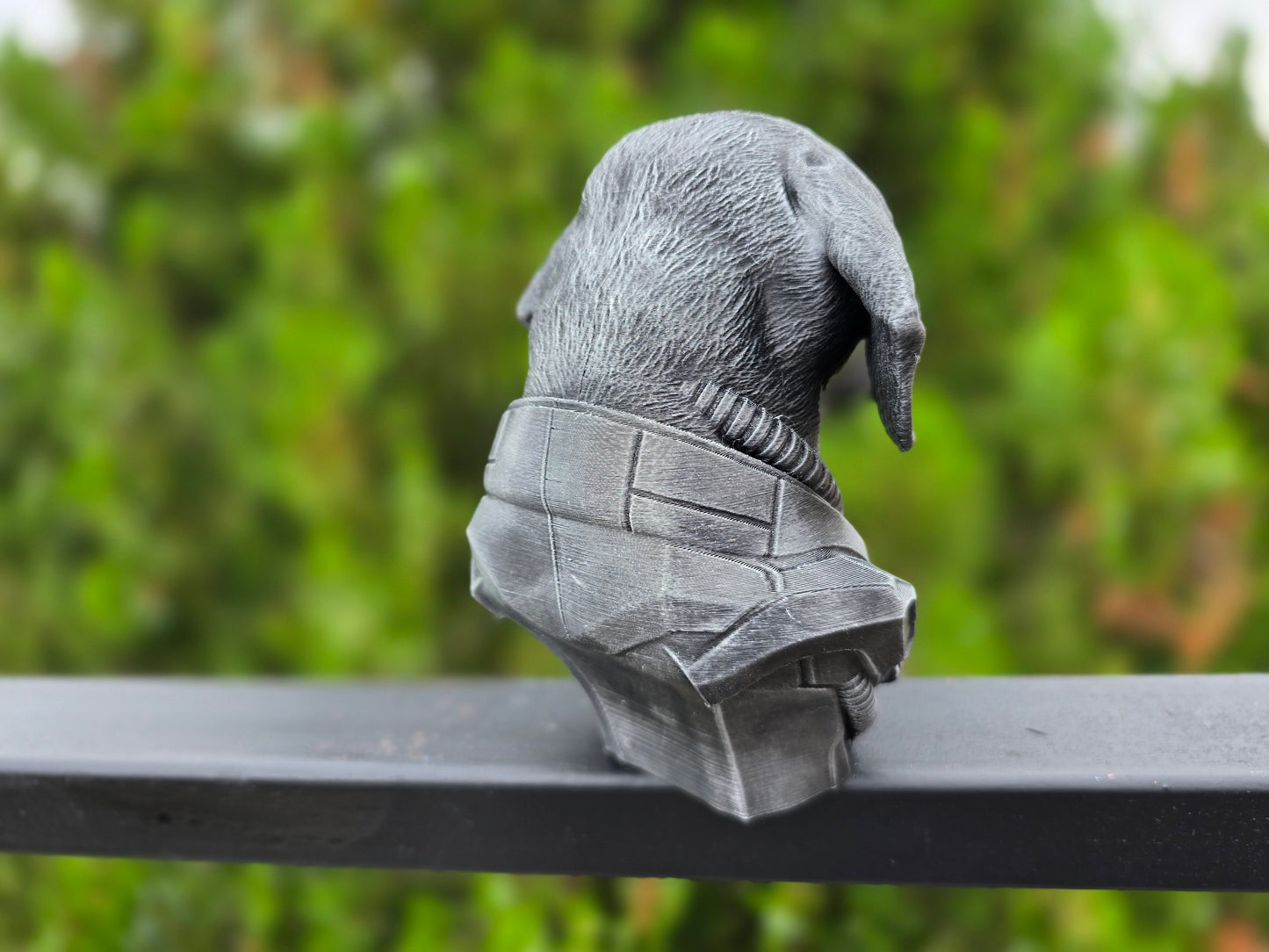 Cyberpunk Dachshund Bust