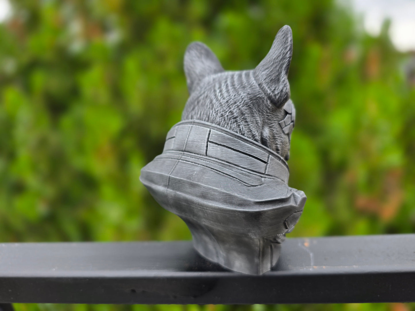 Cyberpunk French Bulldog Bust
