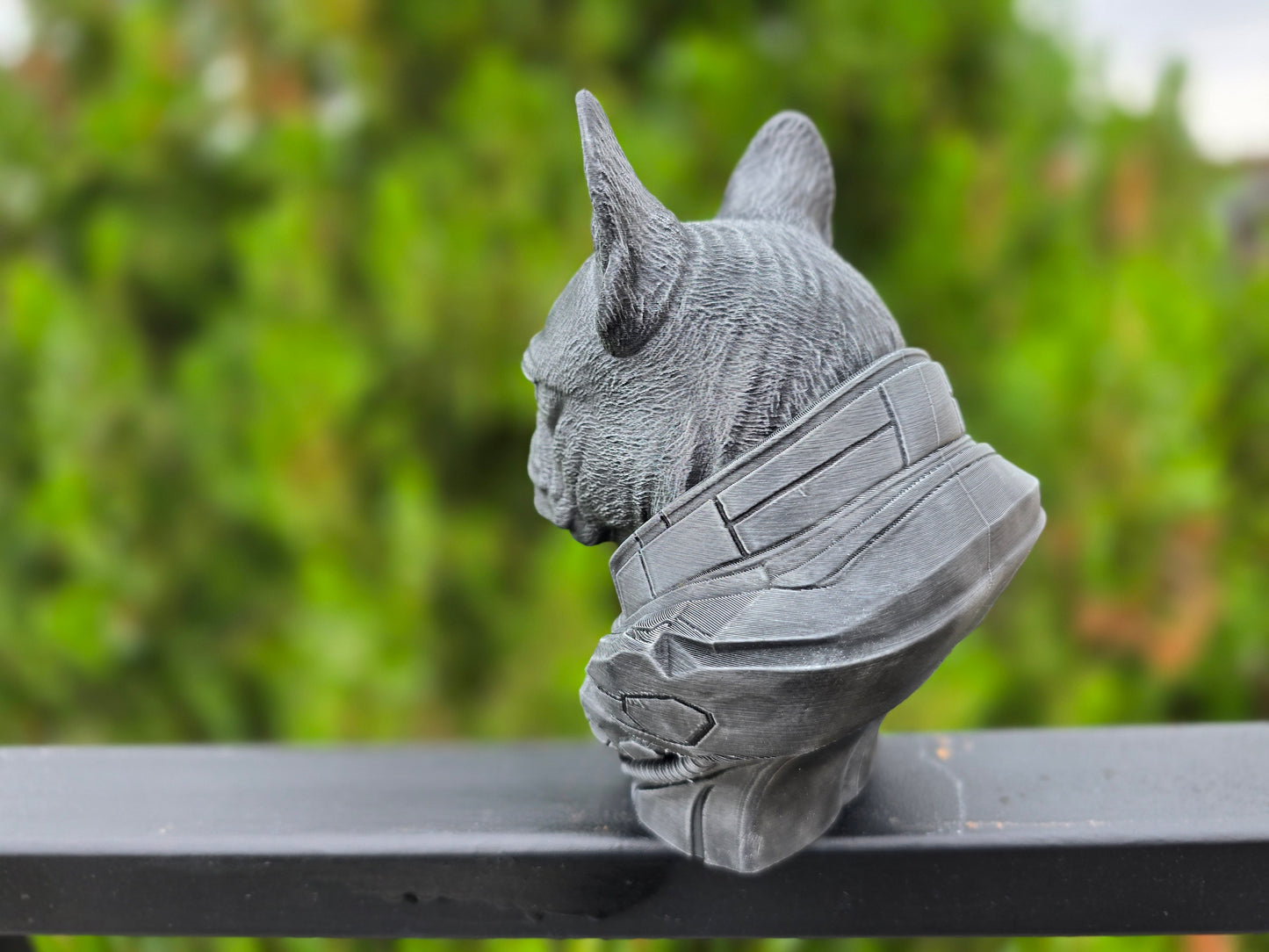 Cyberpunk French Bulldog Bust