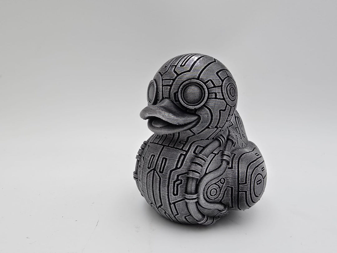 Cyberpunk Rubber Duck Bust