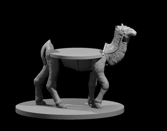 Dungeons & Dragons Camel Mount with mini slot Miniature