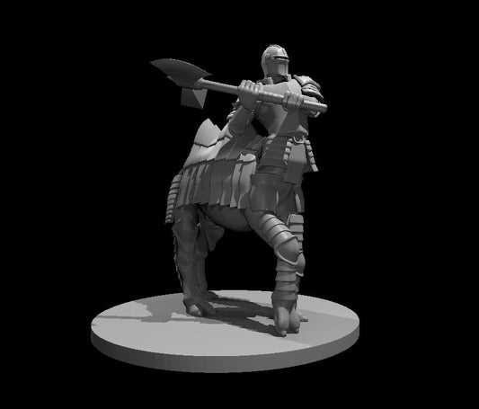 Dungeons & Dragons Cameltaur Fighter Miniature