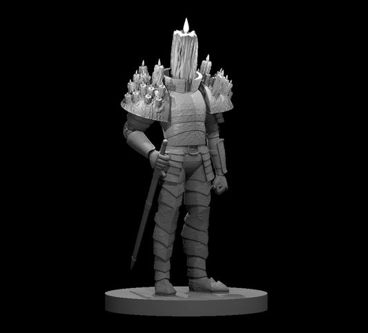 Dungeons & Dragons Candle Golem Miniature