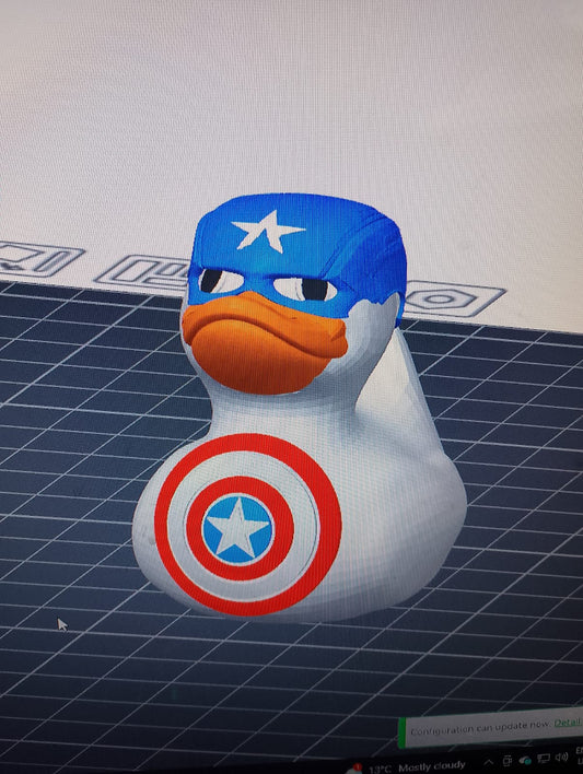 Captain America Duck