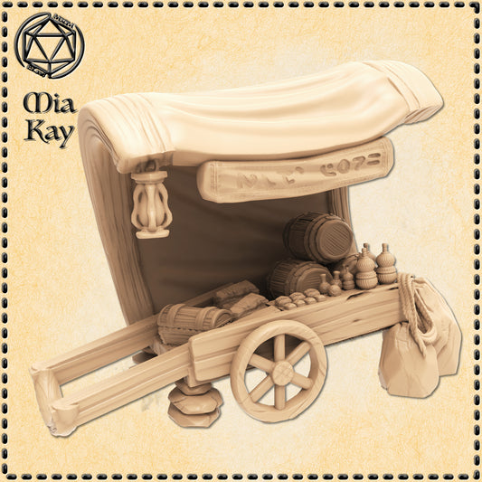 Dungeons & Dragons Caravan Miniature