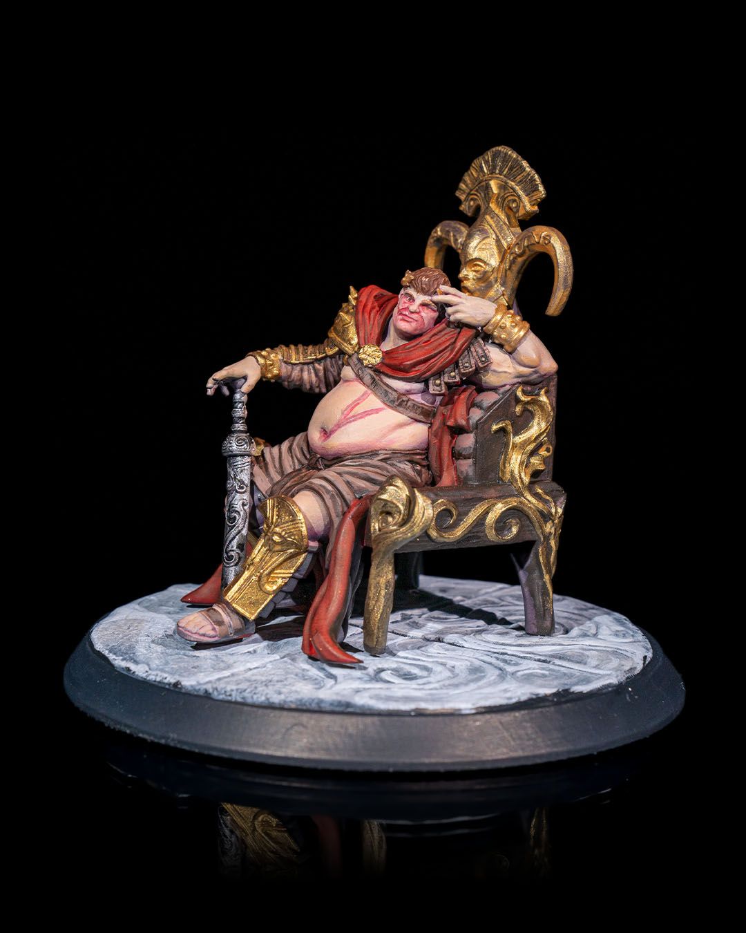 Dungeons & Dragons Cassius Sancti the Emperor Miniature