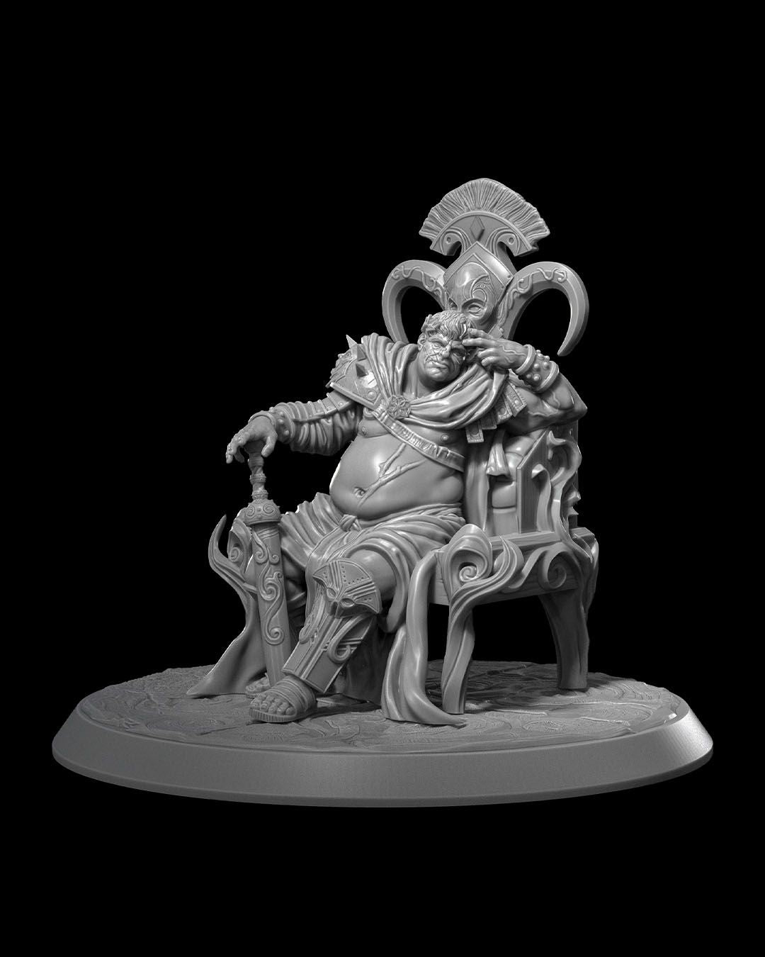 Dungeons & Dragons Cassius Sancti the Emperor Miniature