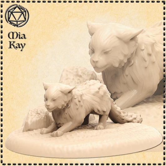 Dungeons & Dragons Cat Miniature
