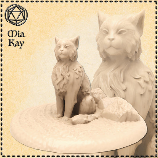Dungeons & Dragons Cat Miniature
