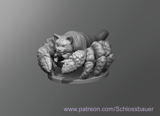 Dungeons & Dragons Cat Crab Miniature