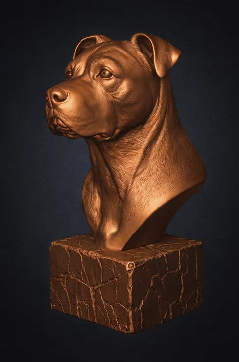Catahoula Leopard Dog Bust