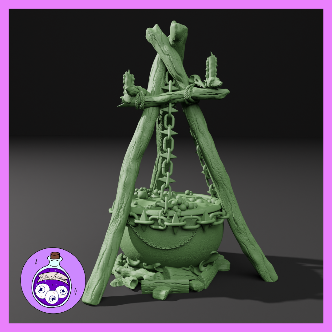 Dungeons & Dragons Cauldron Of Horrors Miniature
