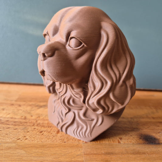 Cavalier King Charles Spaniel Bust