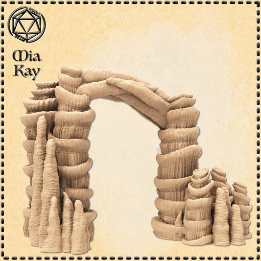 Dungeons & Dragons Cave Entrance Miniature