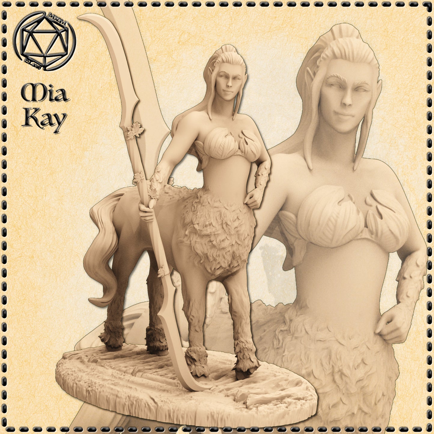Dungeons & Dragons Centaur Miniature