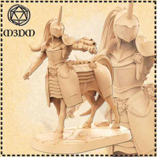 Dungeons & Dragons Centaur Knight Artificer Miniature