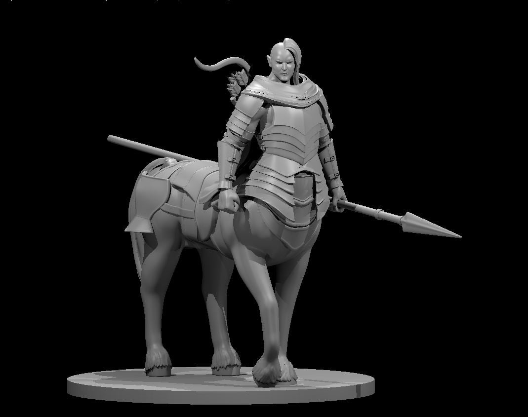 Dungeons & Dragons Centaur Male Trooper Miniature