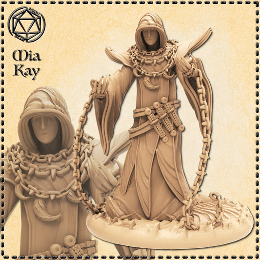 Dungeons & Dragons Chained Arcanist Miniature