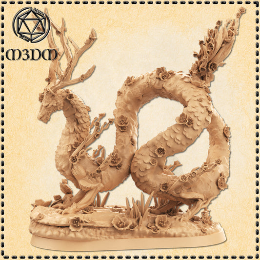 Dungeons & Dragons Cherry Blossom Dragon Miniature