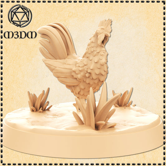 Dungeons & Dragons Chicken Miniature