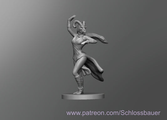 Dungeons & Dragons Child of the Goat Miniature