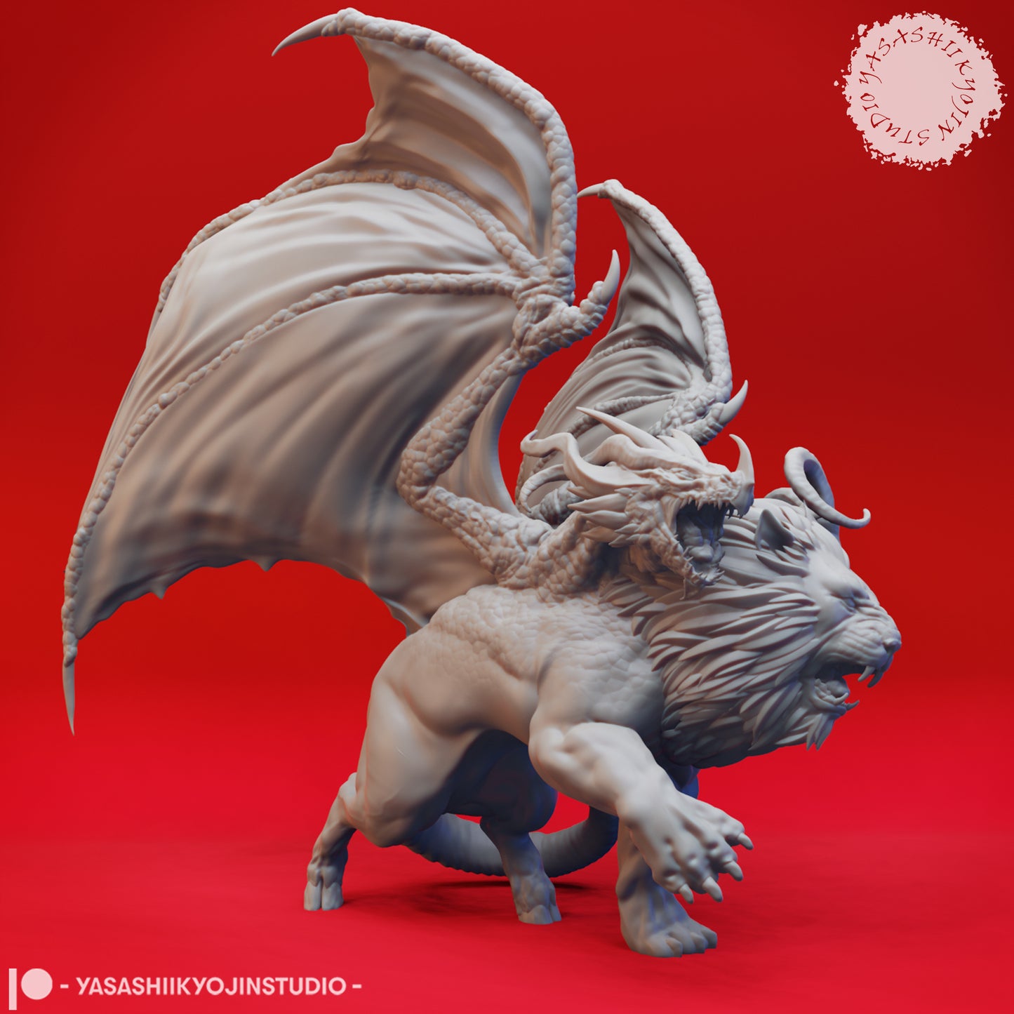 Dungeons & Dragons Chimera Miniature