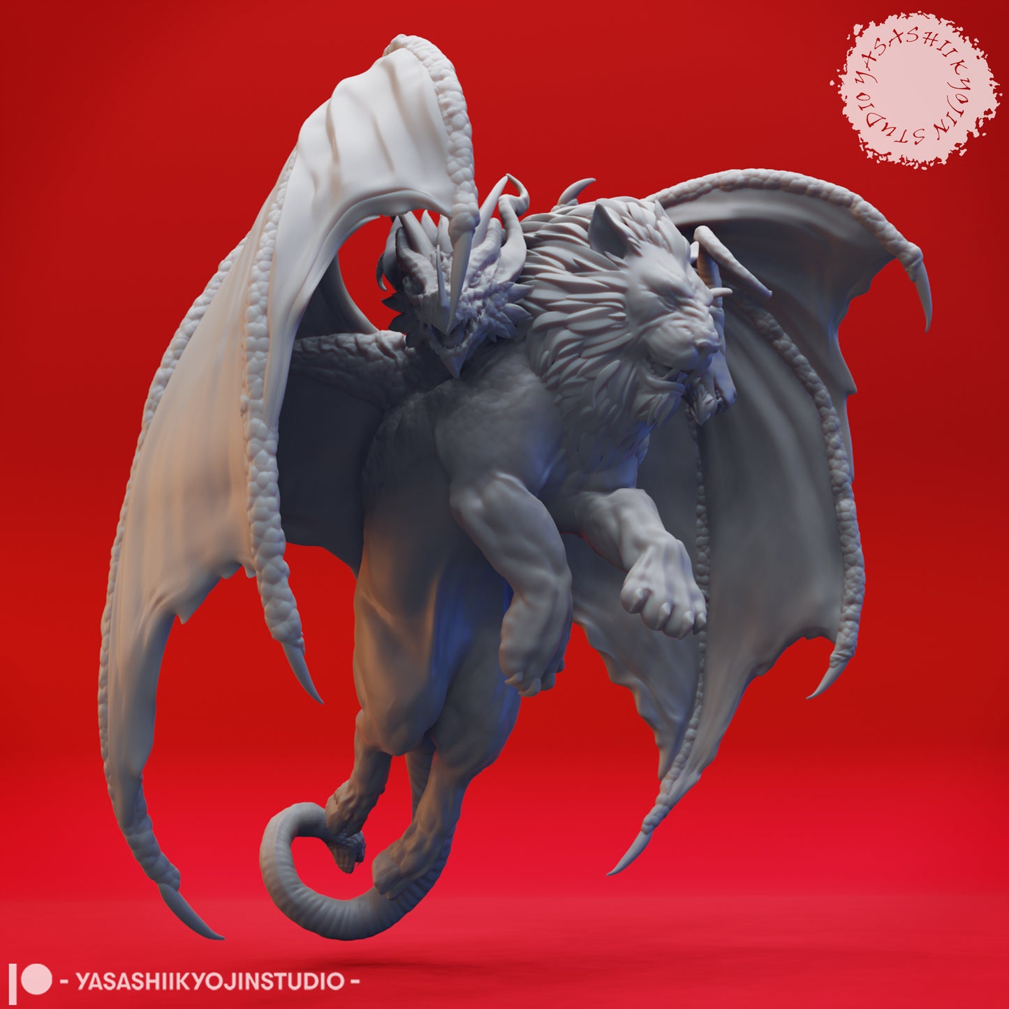 Dungeons & Dragons Chimera Miniature