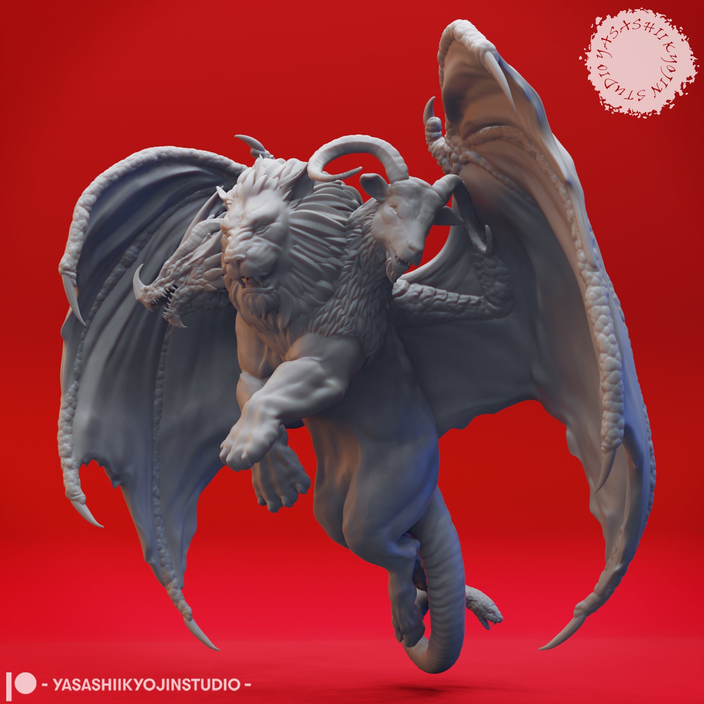 Dungeons & Dragons Chimera Miniature