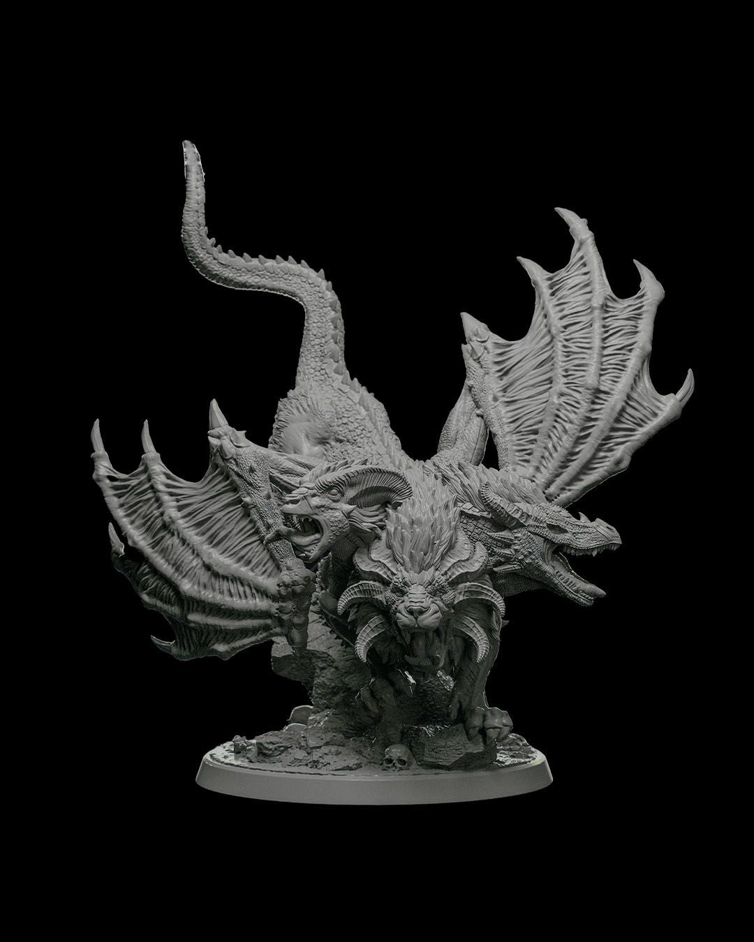 Dungeons & Dragons Chimera Miniature